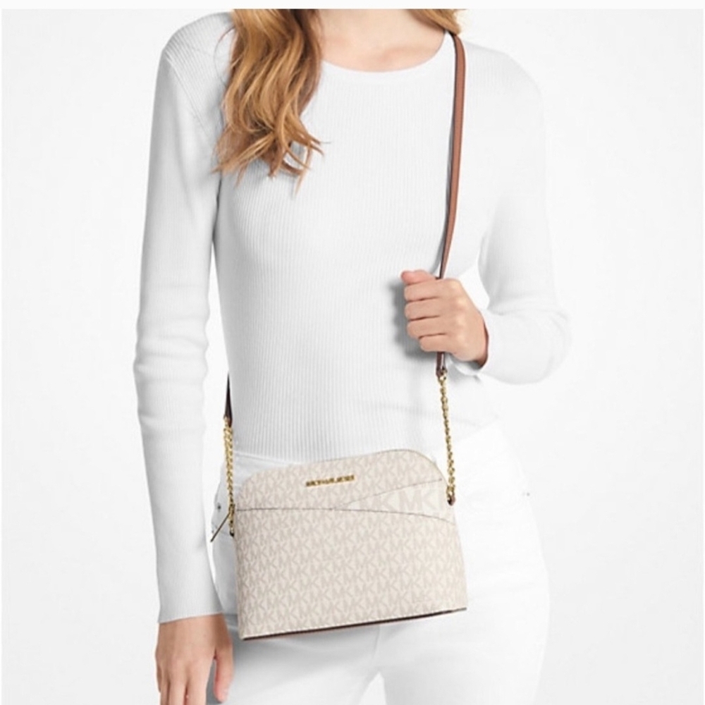 Michael Kors Cream Crossbody Bag